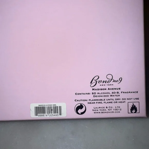 Bond No. 9 Madison Avenue Pink Perfume - Picture 4 of 5